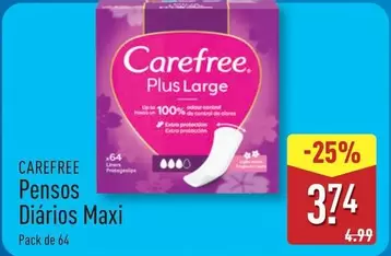 Carefree - Pensos Diários Maxi