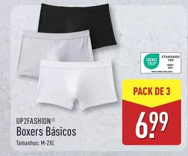 up2fashion - Boxers Basicos