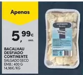 Continente - Bacalhau Desfiado