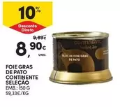 Seleção du chef - Foie Gras De Pato Continente