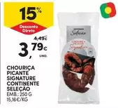 Seleção du chef - Chouriça Picante Signature Continente