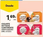 Continente - Iogurte Mythos