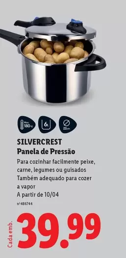 silvercrest - Panela De Pressão