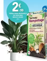 bio - Terra Para Mudança De Vaso Bio