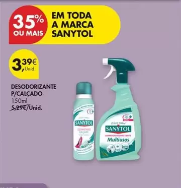 Sanytol - Desodorizante P/Calçado