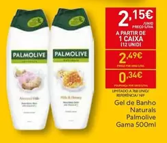 Palmolive - Gel De Banho Naturals