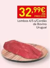Lombos 4/5 S/cordão De Bovino