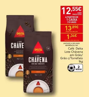 Delta Q - Café Delta Lote Chavena/ Grão/Torrefato