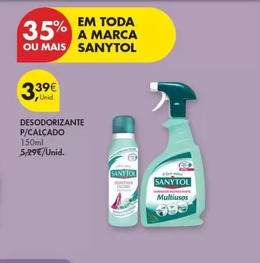 Sanytol - Desodorizante P/Calçado