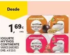 Continente - Iogurte Mythos
