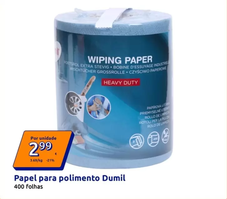 Dumil - Papel Para Polimento
