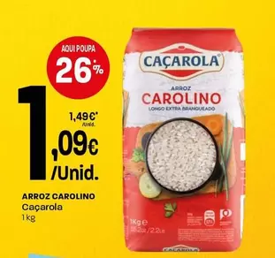 Caçarola - Arroz Carolino