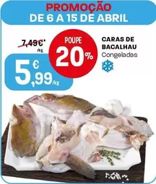 Caras De Bacalhau Congeladas