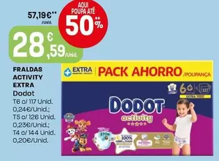 Dodot - Fraldas Activity Extra