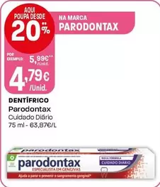 Parodontax - Dentifrico