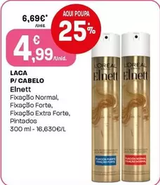 Elnett - Laca P/ Cabelo