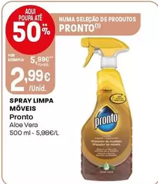 Pronto - Spray Limpia Moveis