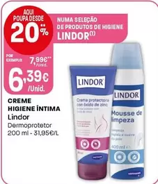 Lindor - Creme Higiene Íntima