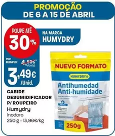 CABIDE DESUMIDIFICADOR P/ ROUPERO