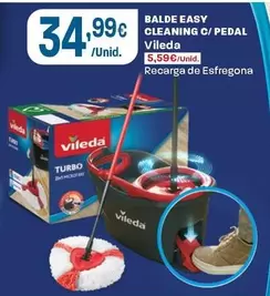 Vileda - Balde Easy Cleaning C/ Pedal