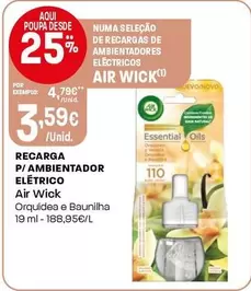 Air Wick - Recarga P/ Ambientador Elétrico