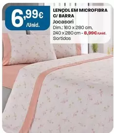 Jocasori - Lençol Em Microfibra C/ Barra