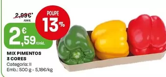 Mix Pimentos 3 Cores