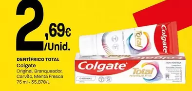 Colgate - Dentífrico Total