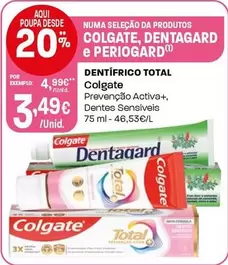 Colgate - Dentífrico Total