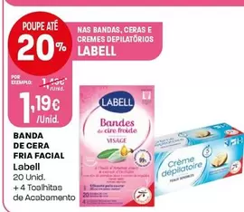 Labell - Banda De Cera Fria Facial