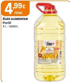 Porsi - Oleo Alimentar