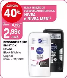 Nivea - Desodorizante Em Stick