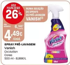 Vanish - Spray Pre-lavagem