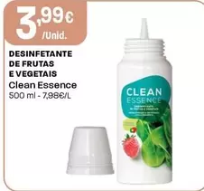 Clean Essence - Desinfetante De Frutas E Vegetais