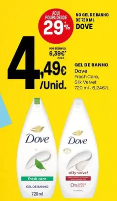 Dove - Gel De Banho