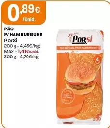 Porsi - Pão P/Hamburger