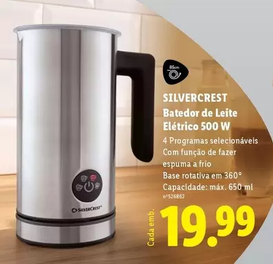 silvercrest - Batedor De Leite Elétrico 500 W