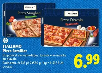 Italiamo - Pizza Familiar