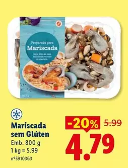 Mariscada Sem Gluten