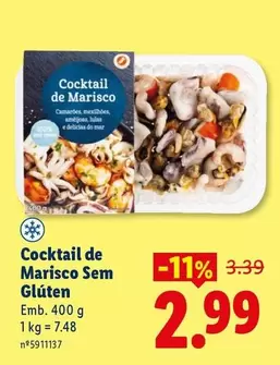 Cocktail De Marisco Sem Gluten