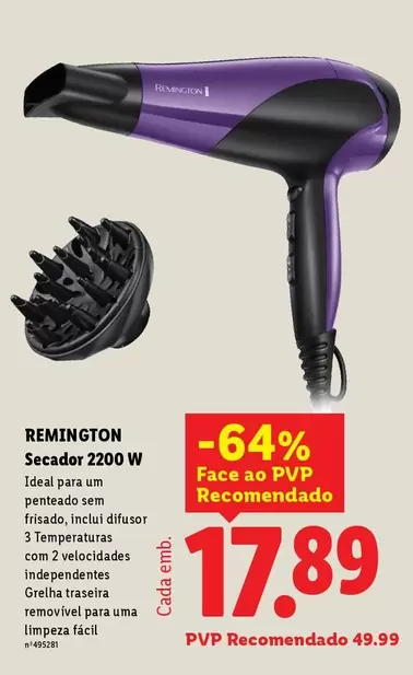Remington - Secador W