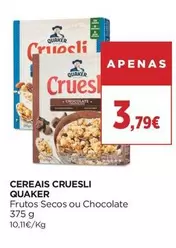 Quaker - Cereais Cruesli
