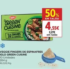 Iglo - Veggie Fingers De Espinafres Green Cuisine