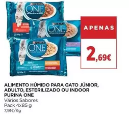 PurinaOne - Alimento Humido Para Gato Junior