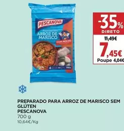 Pescanova - Preparado Para Arroz De Marisco Sem Gluten 