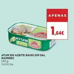Ramirez - Atum Em Azeite Baixo Em Sal