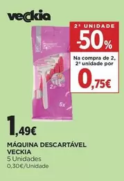 Veckia - Maquina Descartavel