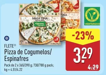 Pizza De Cogumelos