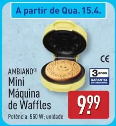 A+ - Mini Maquina De Waffles