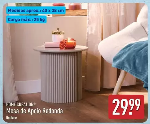 home creation - Mesa De Apoio Redonda